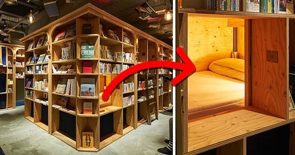 « Bed and Book » : c'est le concept japonais génial qui mixe hôtel... et bibliothèque