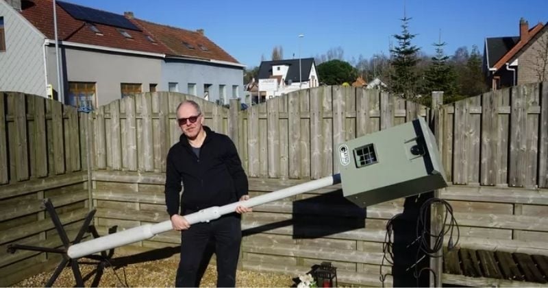 Un Belge installe un faux radar devant chez lui pour inciter les automobilistes à ralentir