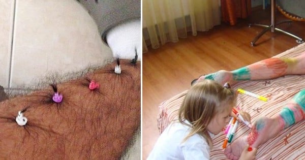 13 fillettes qui ont décidé de relooker leur papa