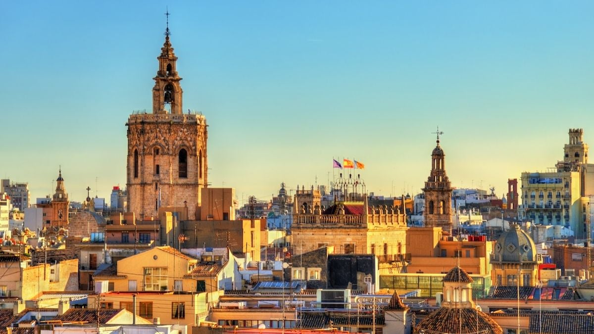Ville de Valence en Espagne 