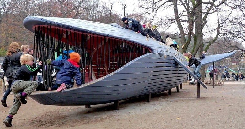 Ces architectes danois créent des aires de jeux pour enfants complètement dingues... On aurait tous aimé les avoir étant petits !