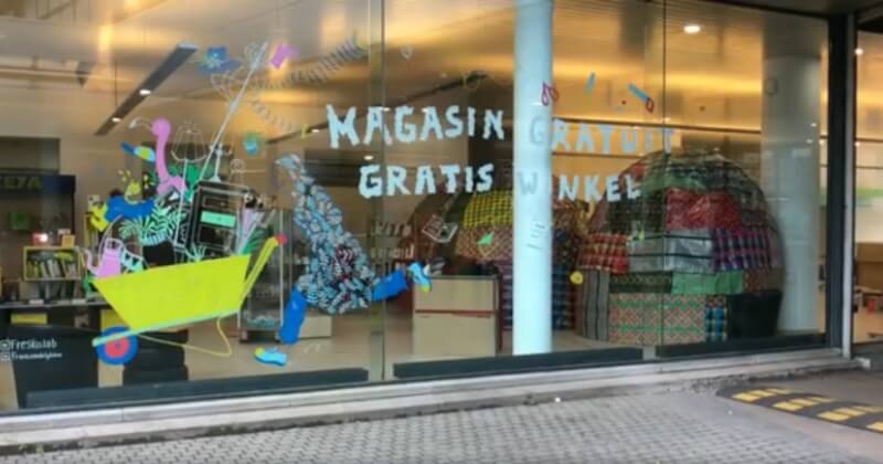Belgique : à Anderlecht, ouverture d'un magasin où tout est gratuit à condition d'un simple merci !	