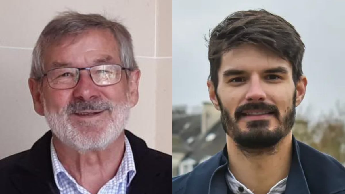 Charles Hiitler et Antoine Renault-Zielinski, candidats à la mairie d'Arcis-sur-Aube