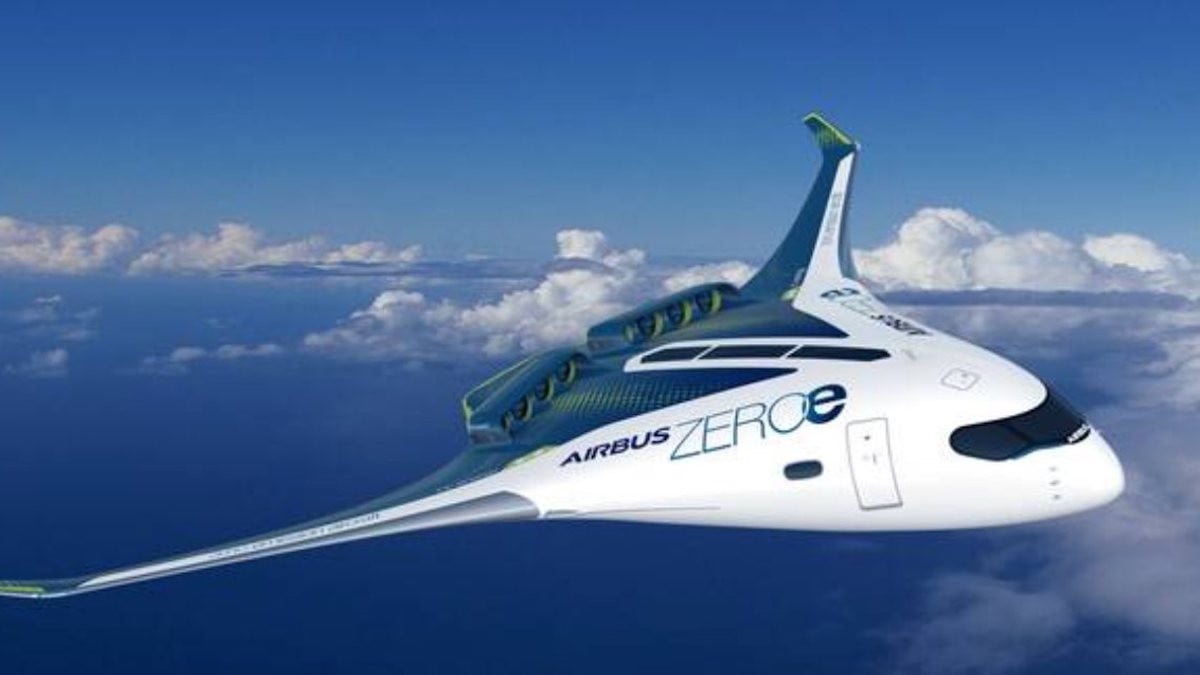 Voici à quoi va ressembler le nouvel avion 100 % électrique d'Airbus