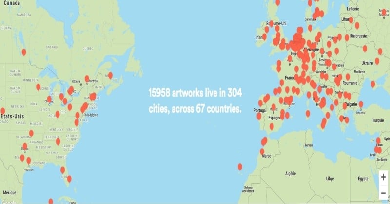 Découvrez Street Art Cities, l'application qui recense les oeuvres urbaines ! 