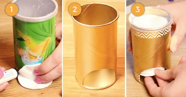 DIY : Le rangement doré pour lingettes démaquillantes, trop classe !