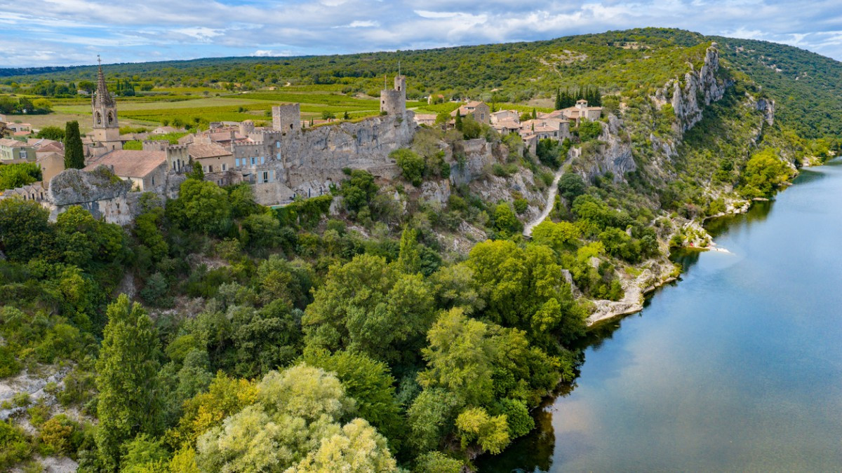 Le village d'Aiguèze