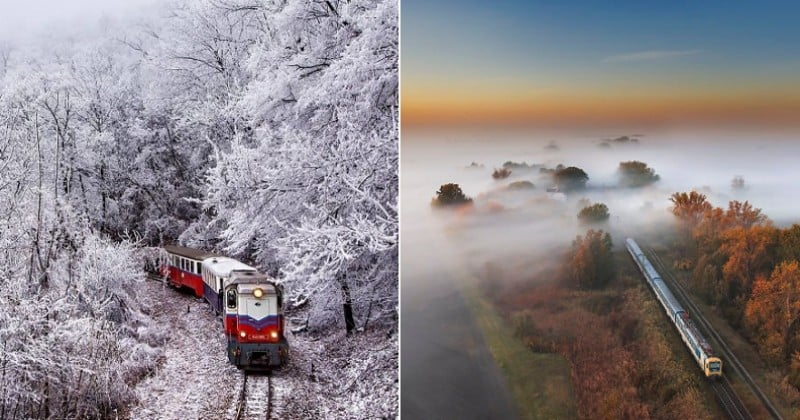 Il a parcouru le monde pendant 5 ans pour photographier les plus beaux trains et en rapporte des clichés sublimes