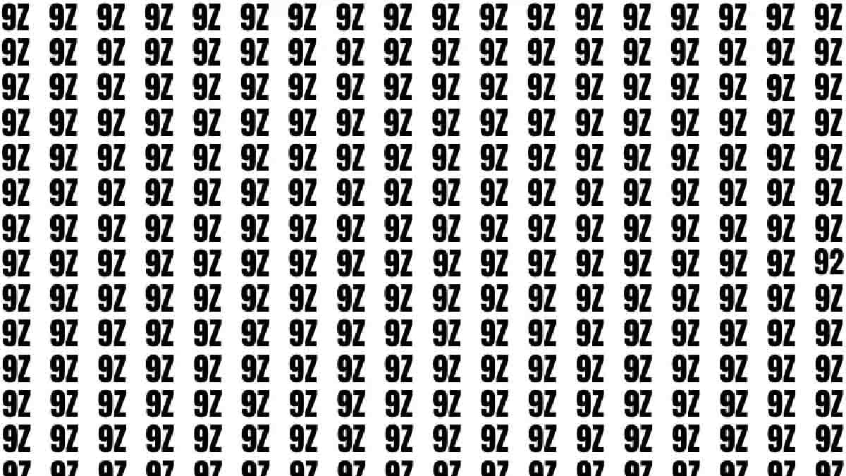 Illusion d'optique : êtes-vous capable de trouver le nombre 92 en seulement 10 secondes ?