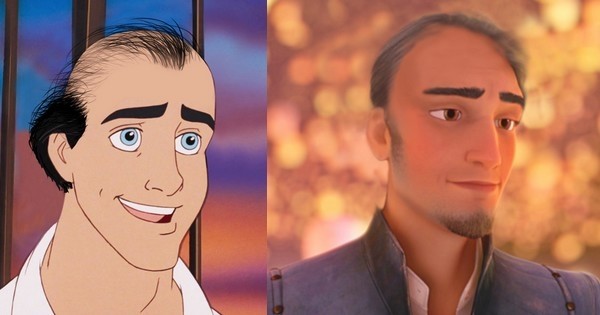 A quoi ressembleraient nos princes Disney si eux aussi avaient... de la calvitie ?