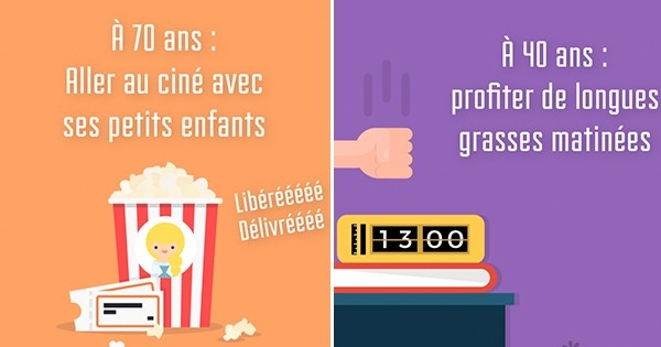 10 illustrations qui prouvent qu'on peut être heureux, à tout âge ! Il n'est jamais trop tard...