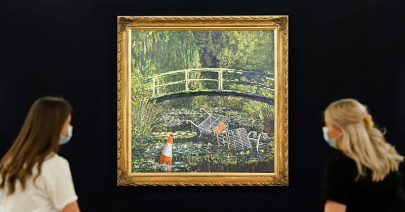 Une parodie de Monet par Banksy se vend 8,5 millions d'euros aux enchères