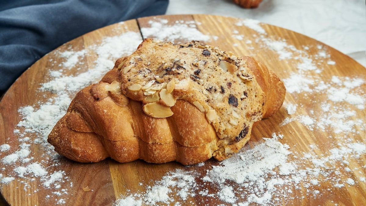 Coissant + cookie = la meilleure idée du monde pour le goûter !