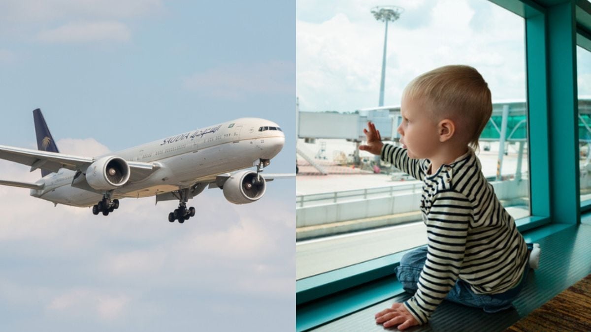 Alors que son avion décolle, elle s'aperçoit qu'elle a oublié son... enfant à l'aéroport