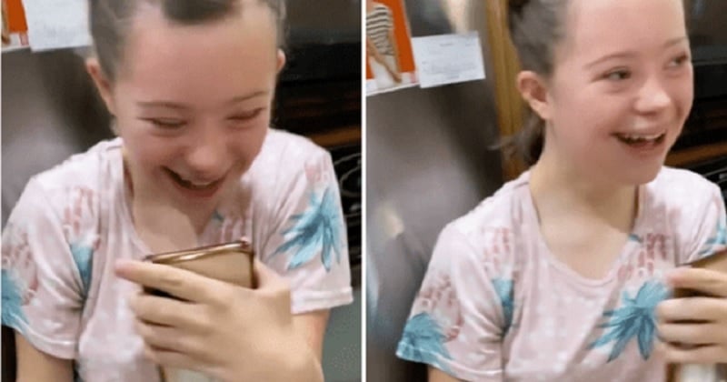 Vidéo : atteinte de trisomie 21, elle annonce à son père avoir intégré l'équipe de danse de son école et émeut la toile