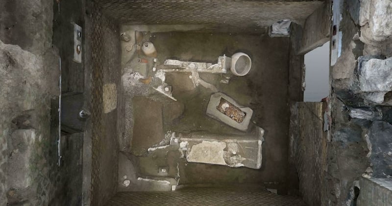 Italie : découverte exceptionnelle d'une « chambre d'esclaves » à Pompéi 