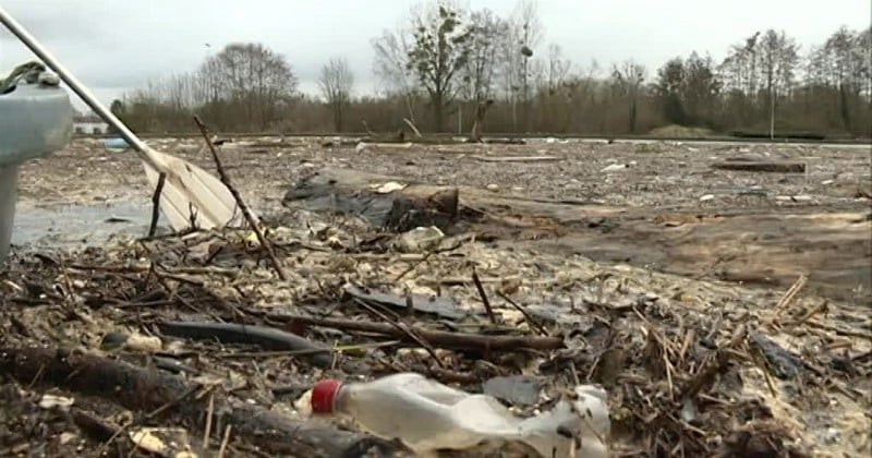 200 tonnes de déchets bloqués contre un barrage dans les Yvelines ont mystérieusement disparu