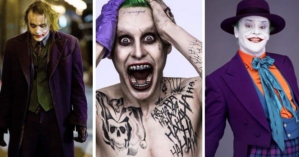 Regardez l'évolution du Joker sur plus de 50 ans : sûrement l'un des méchants les plus emblématiques du cinéma !