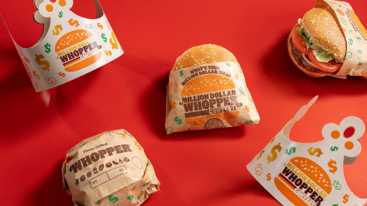Burger King offre 1 million de dollars à celui qui trouvera la prochaine recette de son burger emblématique