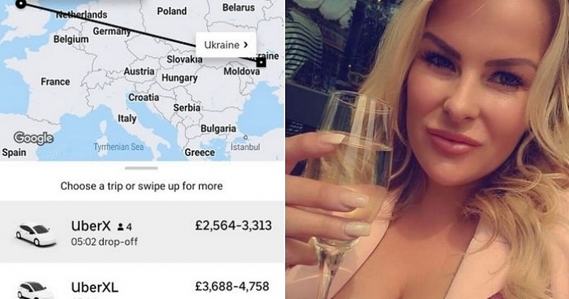 Angleterre : après une soirée arrosée, elle commande un Uber à 5 000 euros pour « aller aider les Ukrainiens »