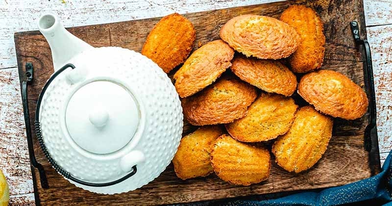 De délicieuses madeleines au citron, LE réconfort ultime les jours de grand froid !