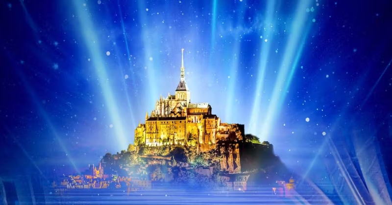 Préparez-vous, un spectacle sons et lumières gratuit sera projeté au Mont Saint-Michel le 23 juin prochain