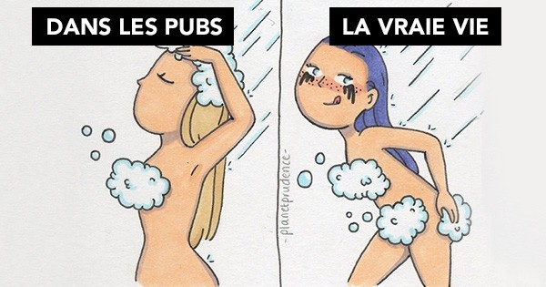 20 illustrations sur les problèmes quotidiens des femmes tournés en dérision... Il y en a beaucoup qui vont se reconnaître !