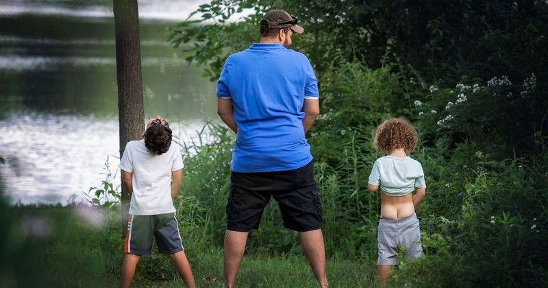 À l'occasion de la fête des pères, découvrez 18 clichés illustrant la vie de papas avec leurs enfants 