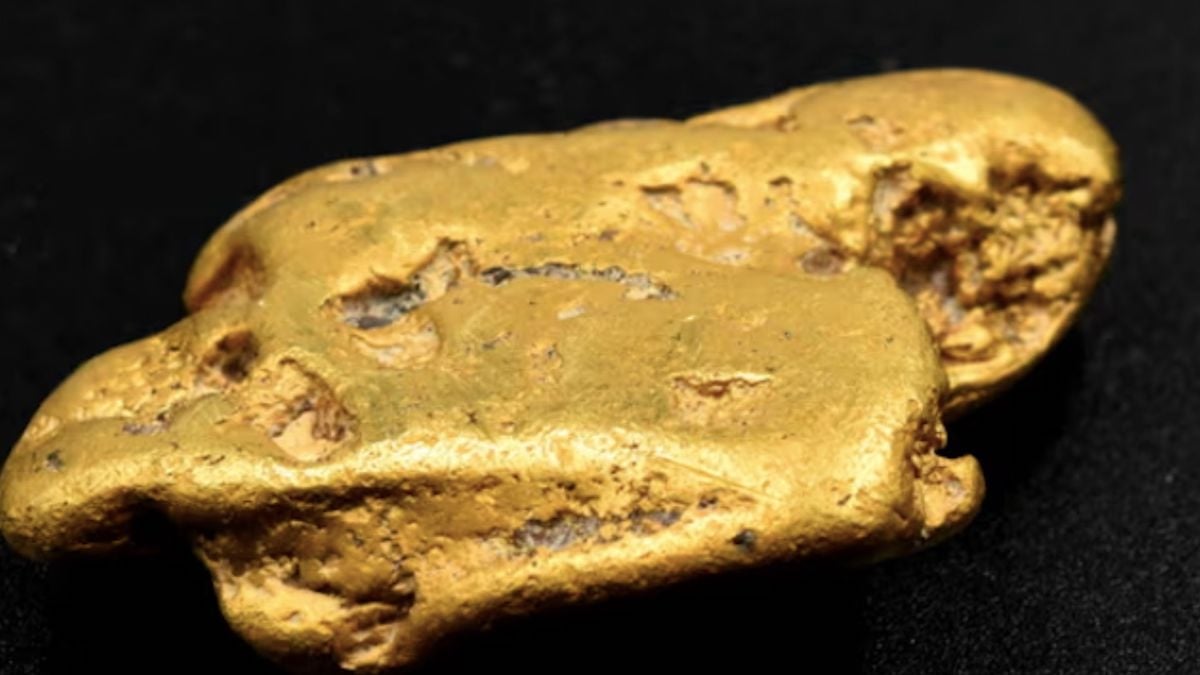 Malgré un détecteur à métaux défectueux, il trouve une énorme pépite d'or