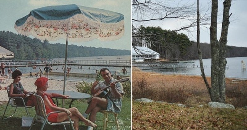 Ce photographe mène l'enquête pour découvrir ce que sont devenus ces paysages de carte postale des années 1960