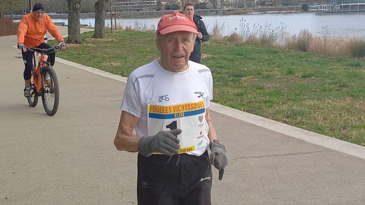 Du haut de ses 94 ans, il espère participer au marathon des Jeux olympiques de Paris 
