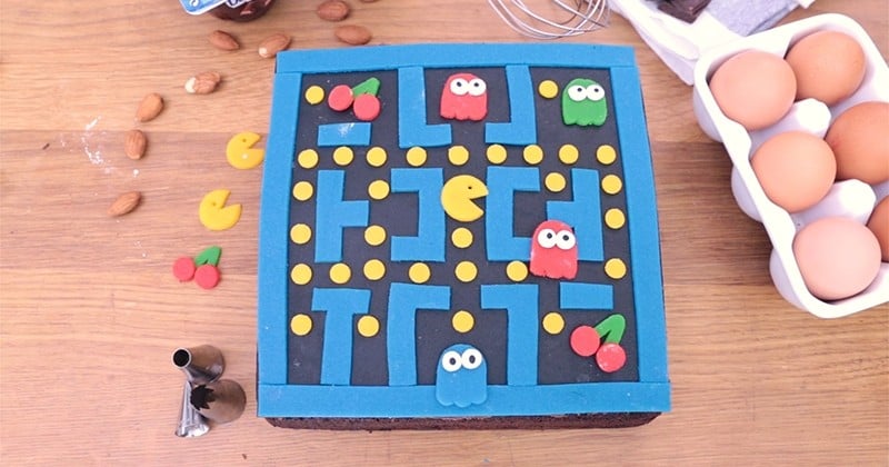 Pour la journée mondiale du jeu vidéo, ce gâteau va vous rappeler des souvenirs d'enfance ! 