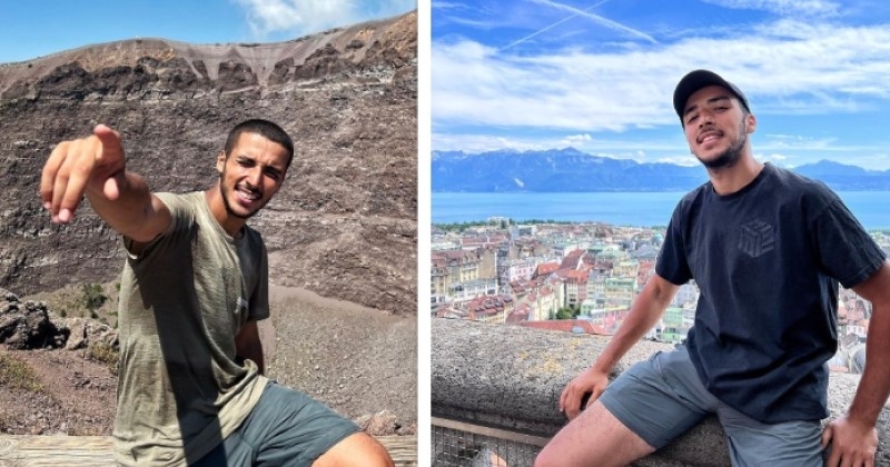 Après 5 mois de marche, il réussit son défi en reliant Paris et Alger et finance la construction de deux châteaux d'eau