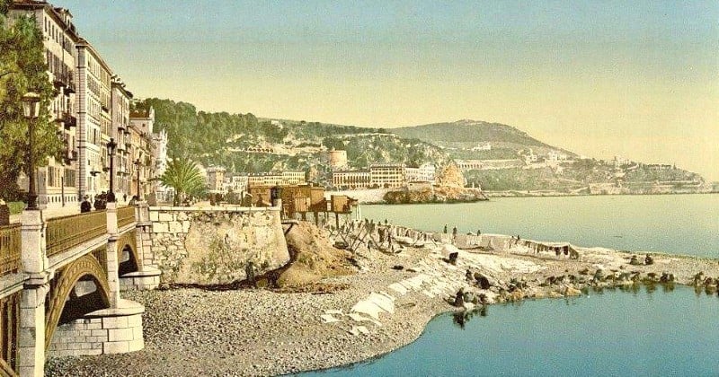 Ces photos colorisées de la Côte d'Azur prises il y a 120 ans vous replongent à la Belle Époque 