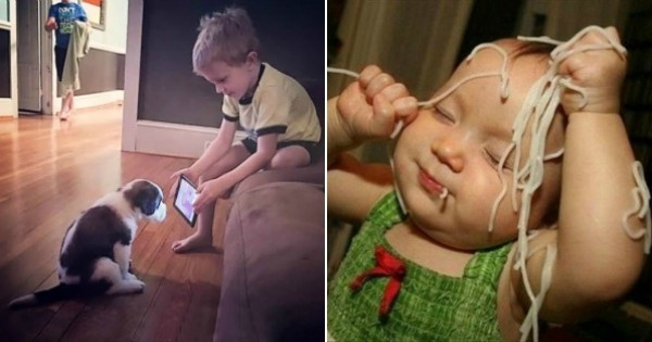 21 photos d'enfants qui s'émerveillent d'un rien, et qui nous rappellent pourquoi on les aime tant...