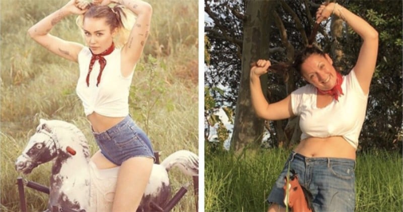 La comédienne Celeste Barber parodie encore les photos de stars sur Instagram