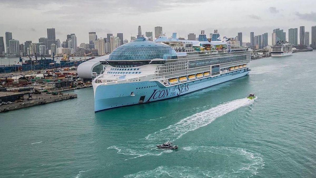 Icon of the Seas : le plus grand paquebot du monde a lancé sa première croisière