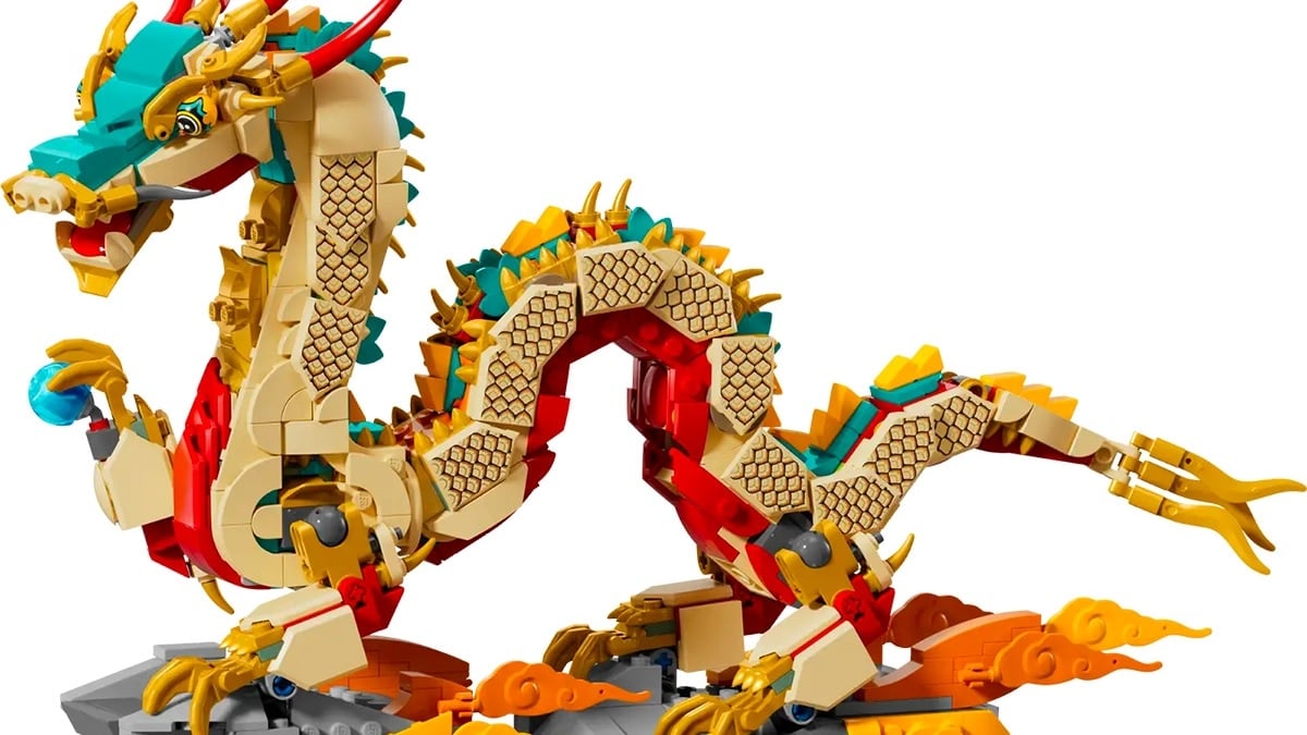 LEGO dévoile un dragon de plus de 1000 pièces pour célébrer le Nouvel An chinois
