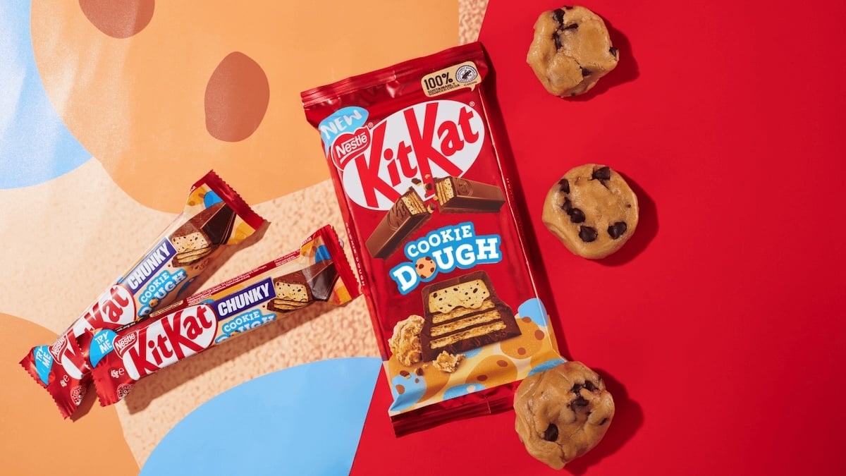 Des KitKat saveur cookie dough ? Vous en rêviez, les voici enfin disponibles !