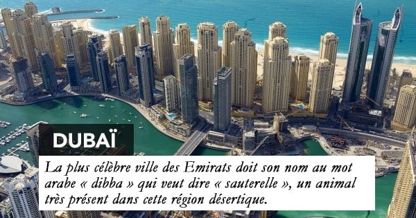 Vous connaissez ces 24 grandes villes, mais savez-vous ce que signifient leurs noms ?