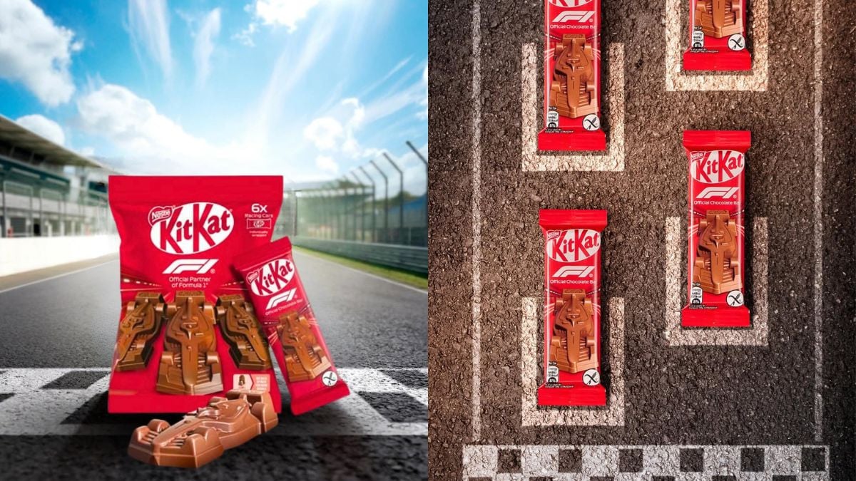 KitKat® lance des mini-voitures de Formule 1 en chocolat à croquer !