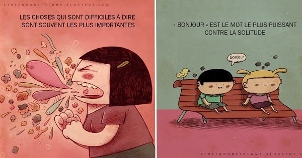 20 illustrations émouvantes en BD qui vous disent ce que personne n'ose jamais vous dire...