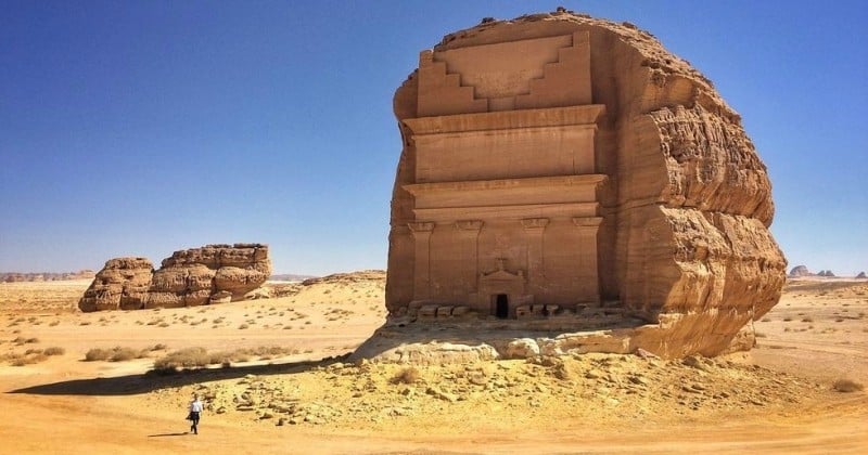 Arabie Saoudite : découvrez l'extraordinaire tombeau de Qasr al-Farid, l'un des plus beaux sites archéologiques du monde