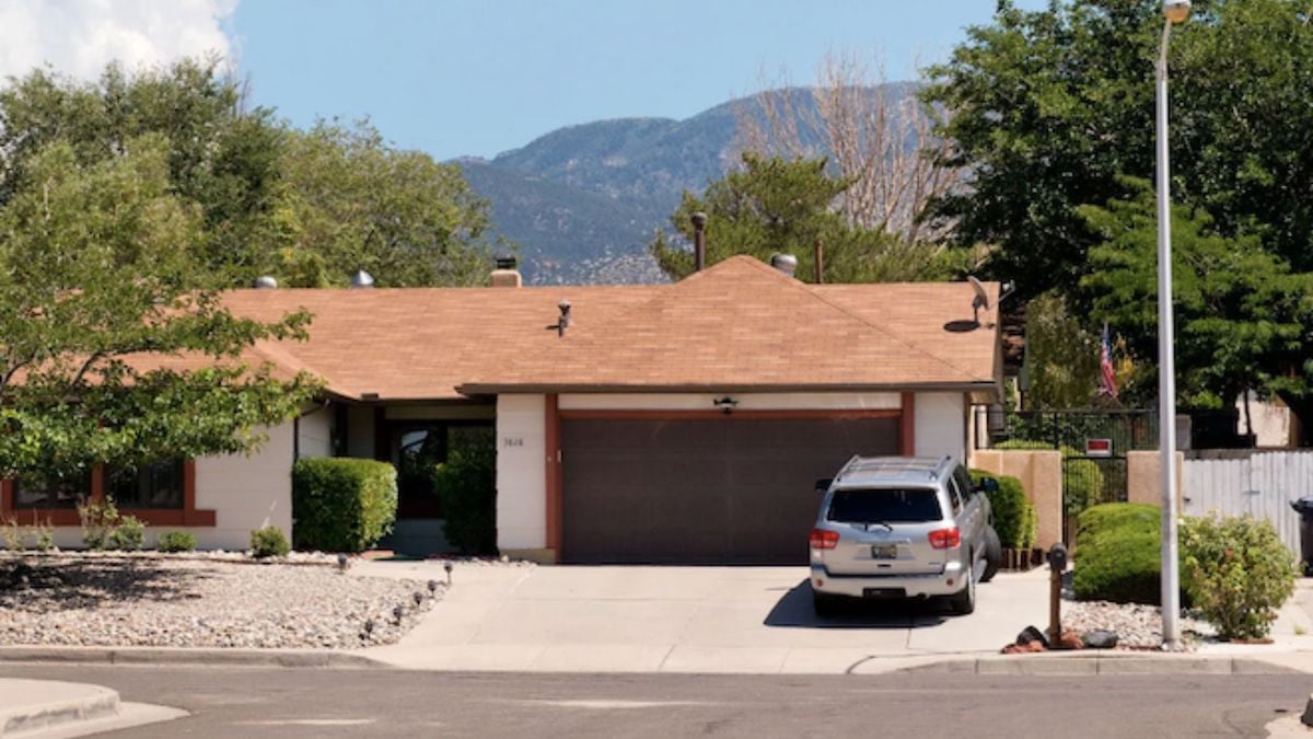 La maison de Walter White dans Breaking Bad
