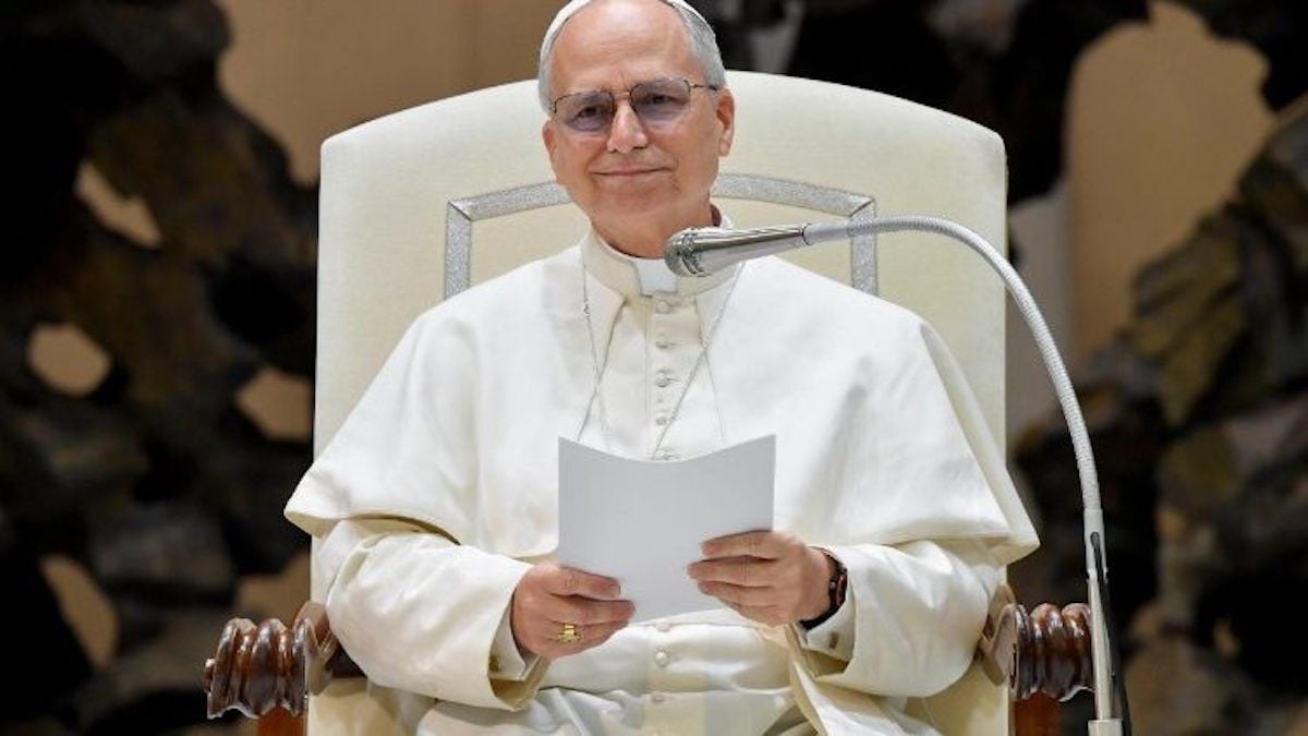 Le pape Léon XIV