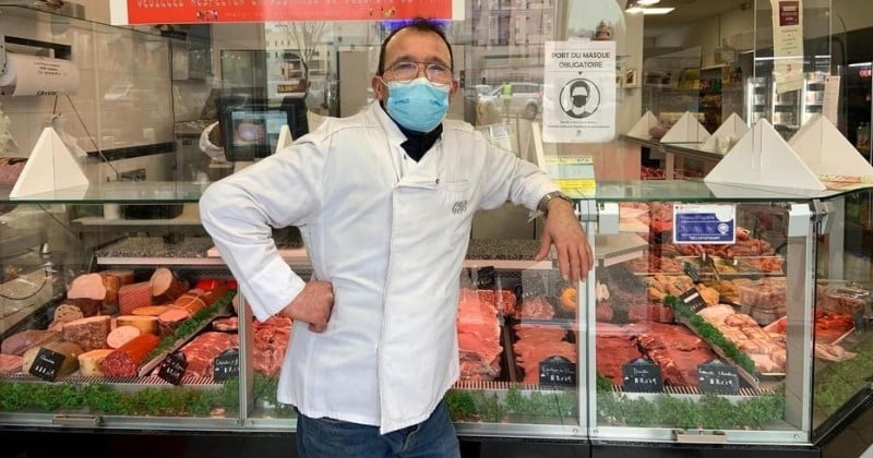 Un boucher aide 700 familles défavorisées en leur offrant des paniers de viande 