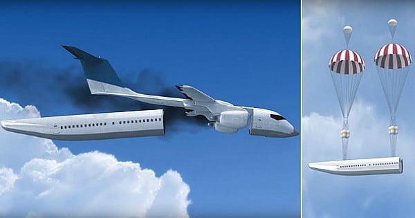 L'avion qui pourrait sauver tous ses passagers en cas de crash est-il une réalité ? Voici l'invention la plus folle du moment...