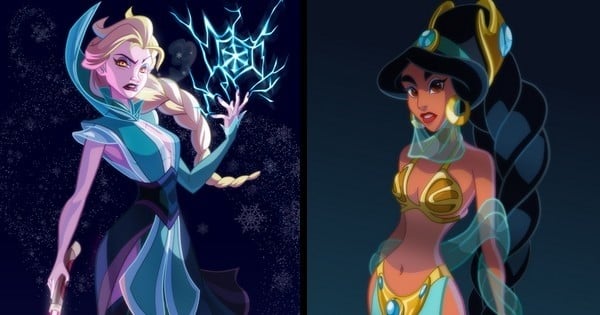 Ces 7 princesses Disney ont été pensées et dessinées comme des personnages de Star Wars, et ça vaut le détour !