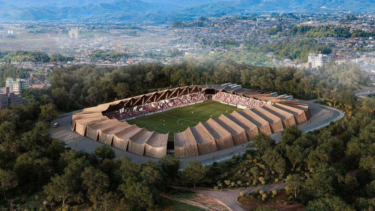 Le Japon va construire le stade de foot le plus écolo du monde, en bois 