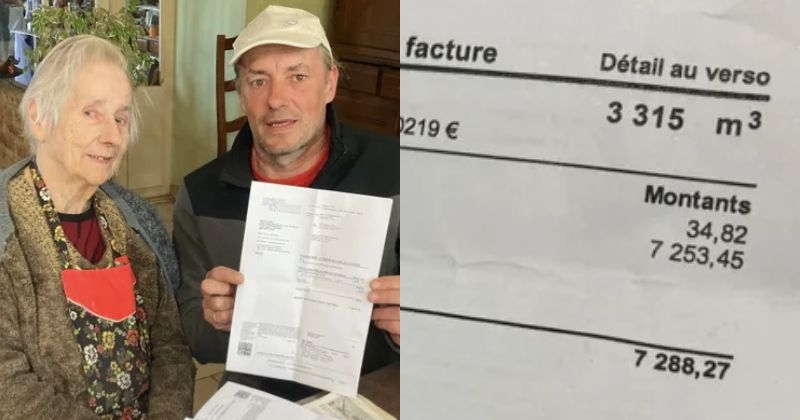 Cette retraitée de 90 ans a reçu une facture d'eau exorbitante de... 7 288 euros